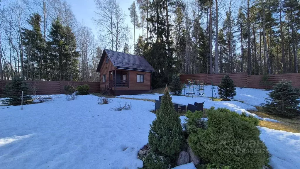 Дом в Ленинградская область, Приозерский район, Сосновское с/пос, ... - Фото 1