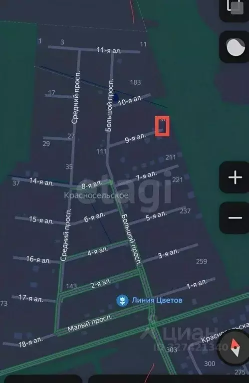 Участок в Ленинградская область, Ломоносовский район, Лаголовское ... - Фото 1