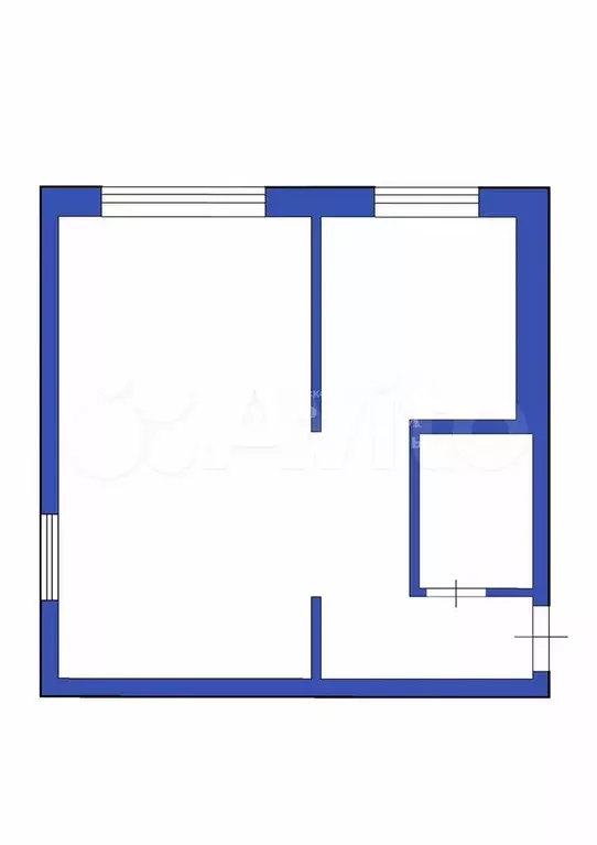 1-к. квартира, 33 м, 5/5 эт. - Фото 0