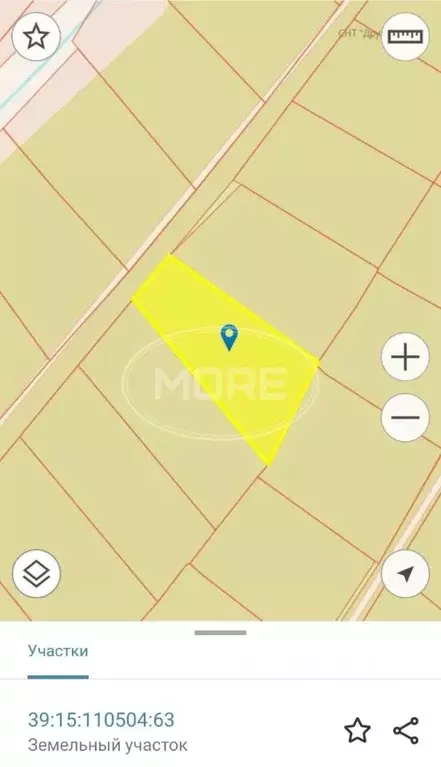 Участок в Калининградская область, Калининград Дружба-1 СНТ, проезд ... - Фото 2