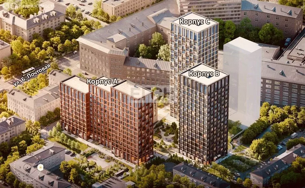 3-комнатная квартира: Москва, Большая Почтовая улица, 18Ак1 (112 м) - Фото 2