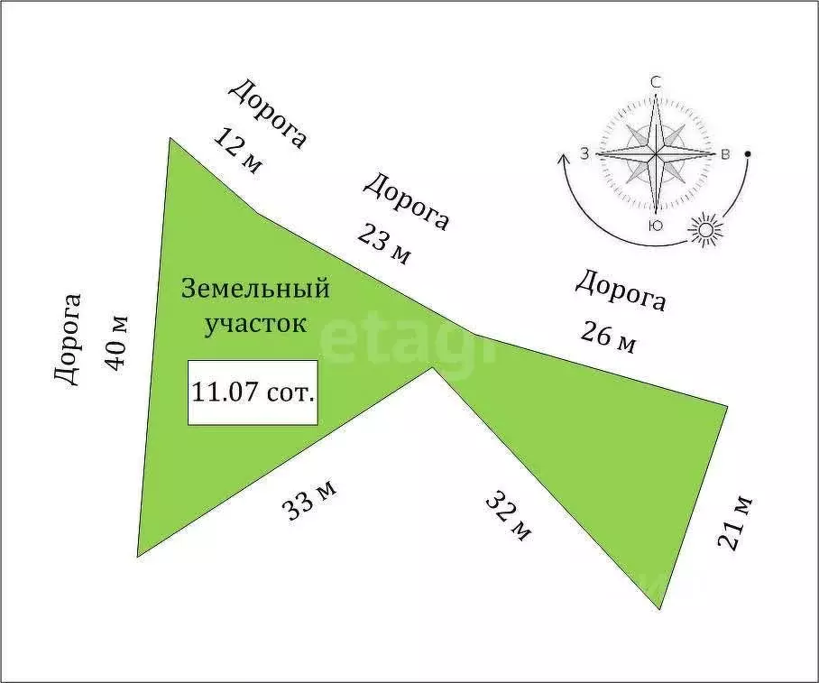 Участок в Крым, Судак муниципальный округ, с. Прибрежное ул. Курортная ... - Фото 1