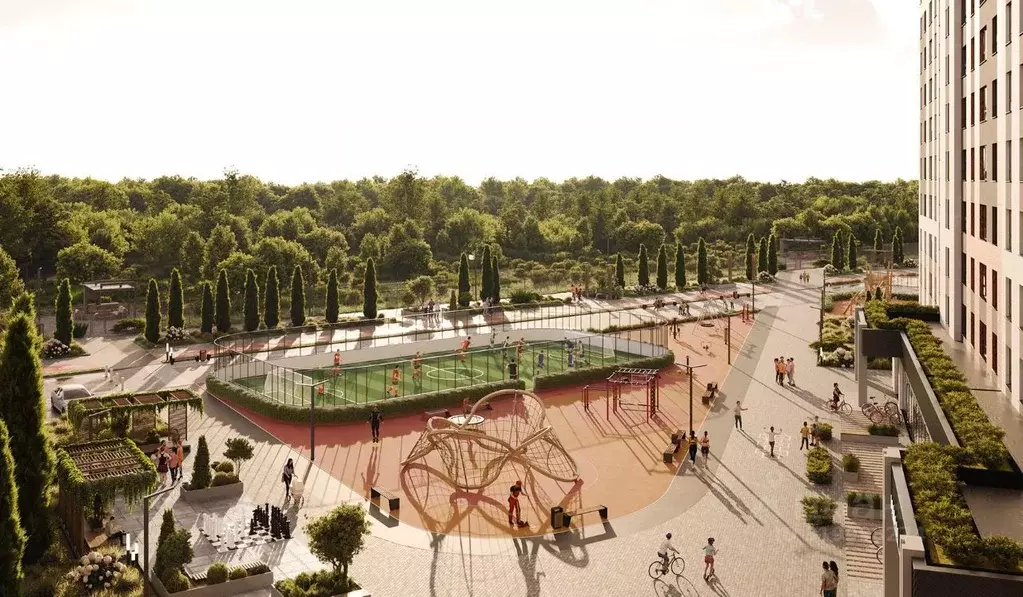 2-к кв. Тюменская область, Тюмень ул. Алматинская, 10 (44.93 м) - Фото 1