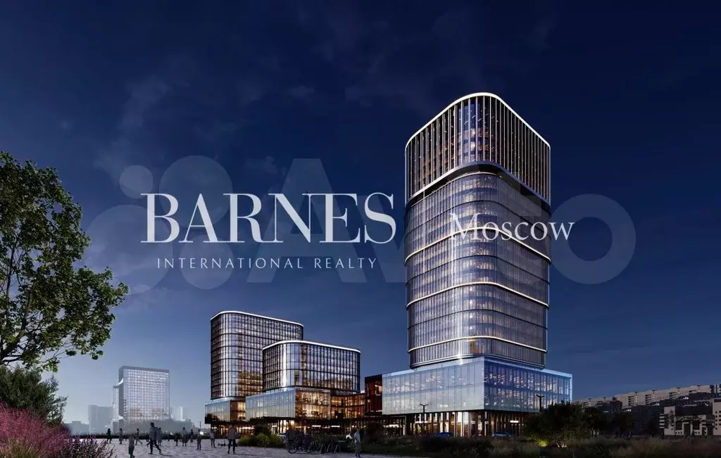 Офис с террасой 301,2 кв.м. в бизнес-центре класса А на Ходынке - Фото 1