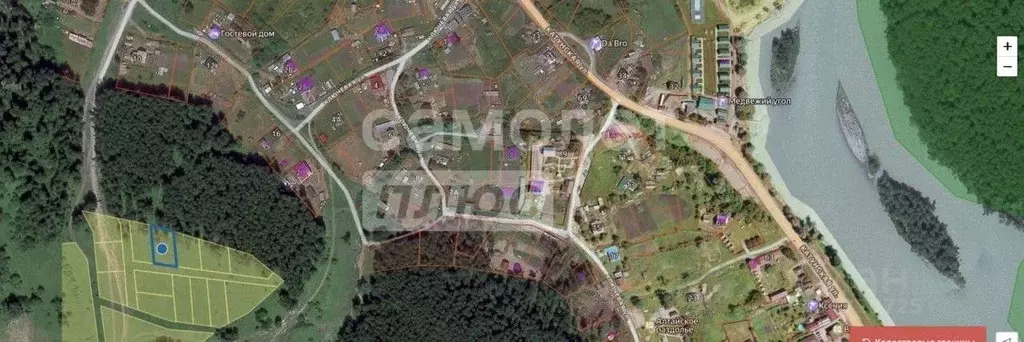 Участок в Алтайский край, Алтайский район, Айский сельсовет, с. Ая  ... - Фото 2