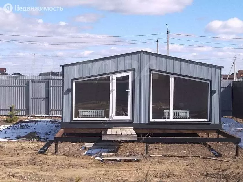 Дом в Тюменский район, село Кулига, коттеджный посёлок Сказка (41 м) - Фото 1