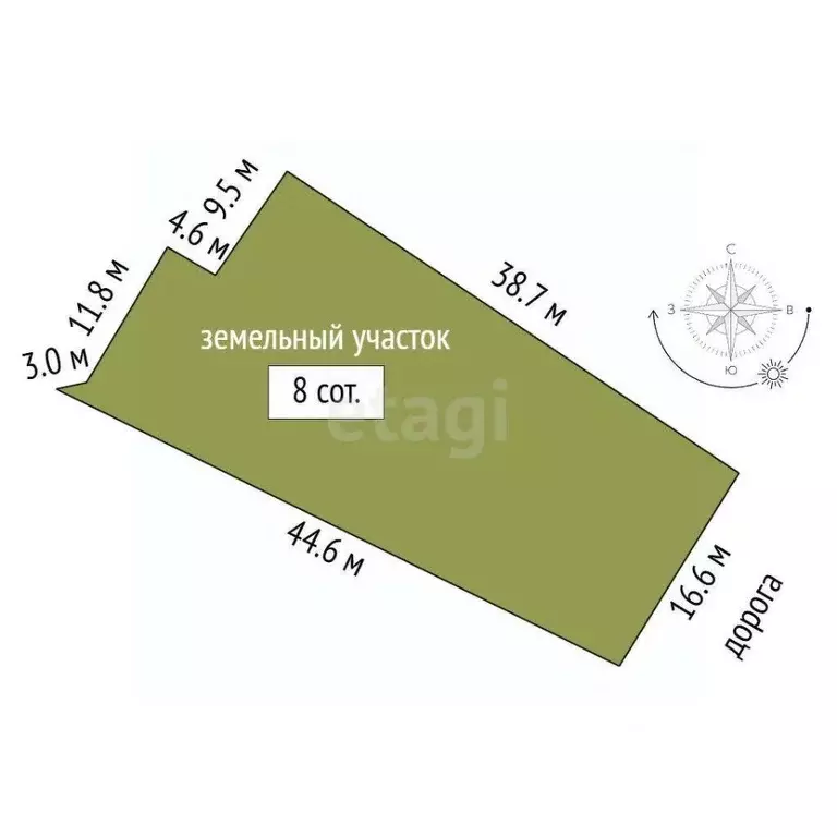 Участок в Саратовская область, Балашовский район, с. Репное Советская ... - Фото 2