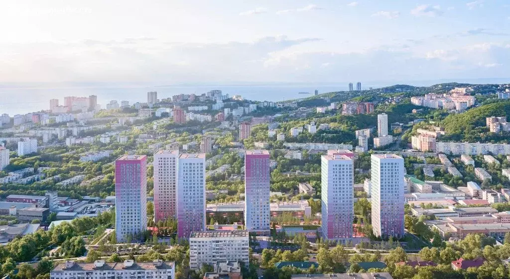 2-комнатная квартира: Приморский край, Владивосток (63.4 м) - Фото 0