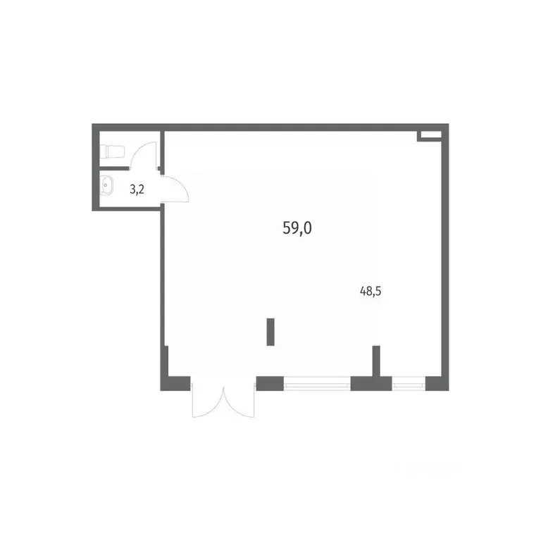 Помещение свободного назначения в Калининградская область, Гурьевск ... - Фото 2