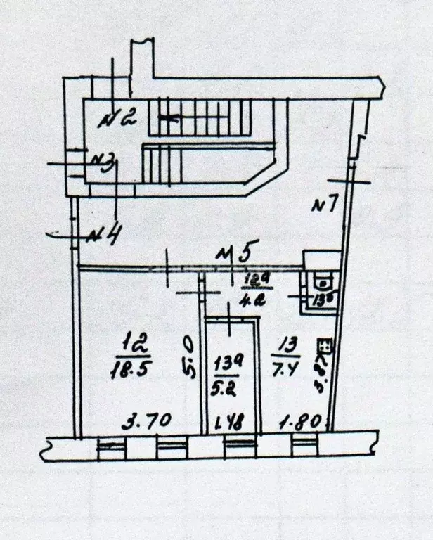 2-к кв. Калужская область, Калуга Театральная ул., 15 (36.0 м) - Фото 0