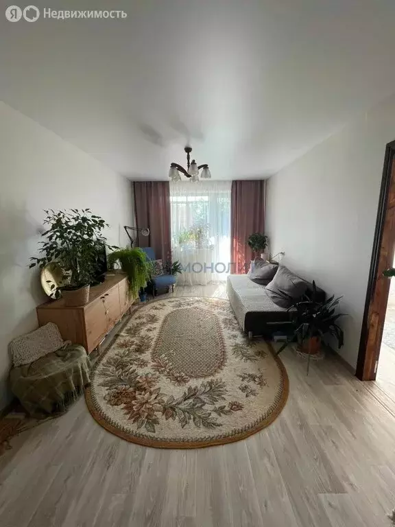 3-комнатная квартира: Нижний Новгород, улица Никиты Рыбакова, 16 (56 ... - Фото 1