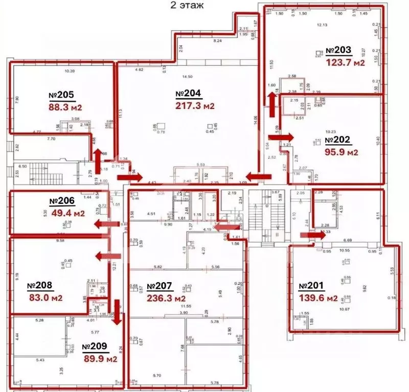 Помещение свободного назначения в Москва Колодезный пер., 3С25 (49 м) - Фото 2