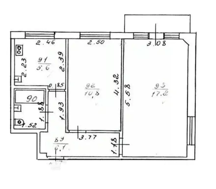 2-к кв. Кировская область, Киров ул. Маклина, 63а (42.6 м) - Фото 1