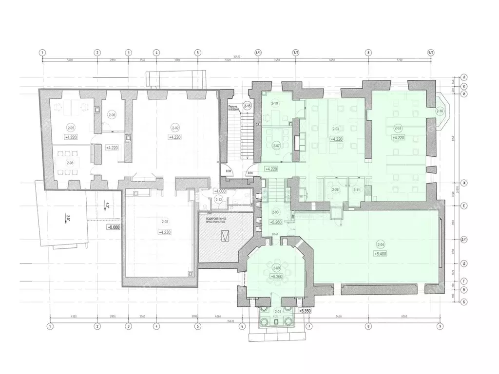 Офис в Москва Малая Калужская ул., 15С5 (290 м) - Фото 2