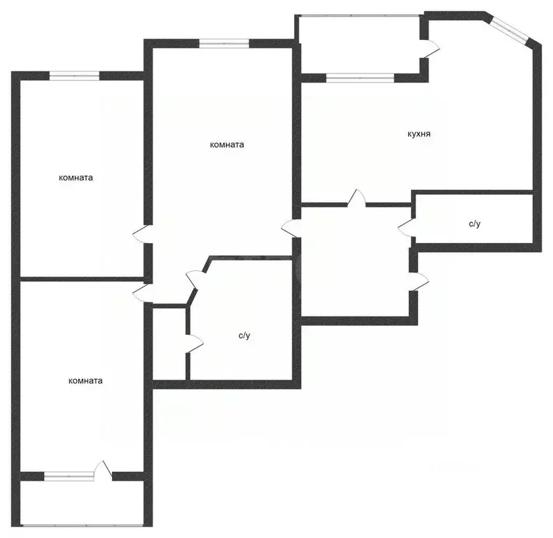 3-к кв. Тюменская область, Тюмень ул. Герцена, 45 (128.9 м) - Фото 2