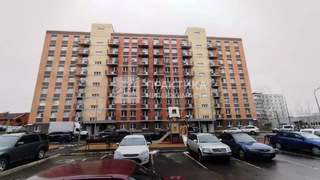 Квартира-студия, 33,8 м, 2/9 эт. - Фото 1