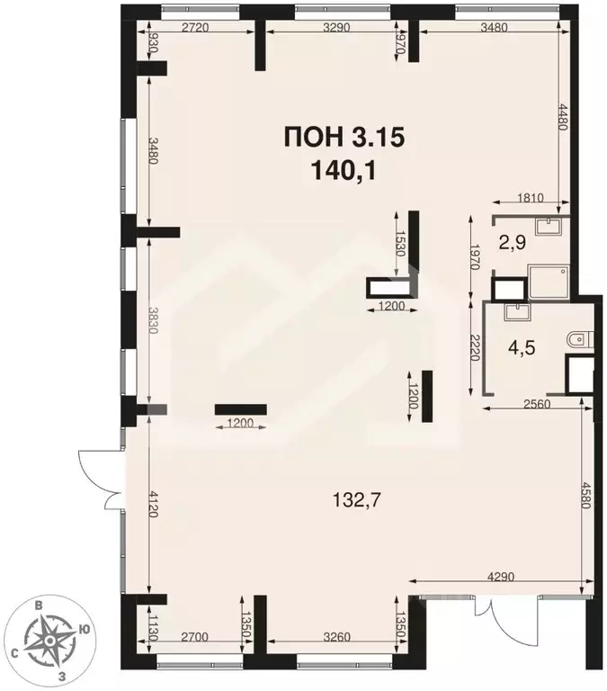 Помещение свободного назначения в Московская область, Химки ... - Фото 2