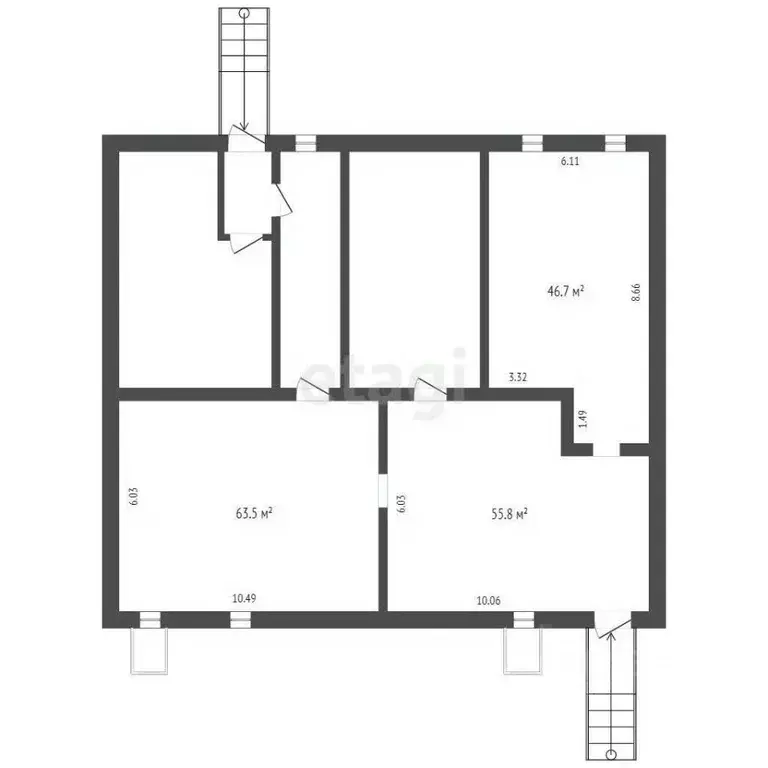 Офис в Вологодская область, Вологда Судоремонтная ул., 4А (166 м) - Фото 1