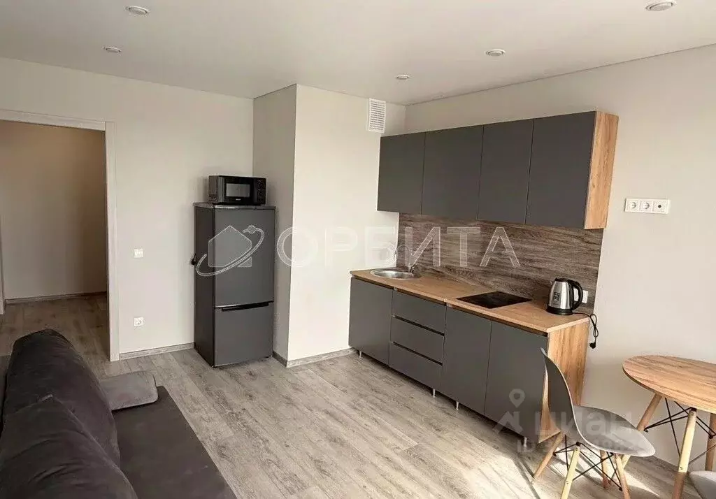 Студия Тюменская область, Тюмень ул. Монтажников, 42Б (28.7 м) - Фото 1