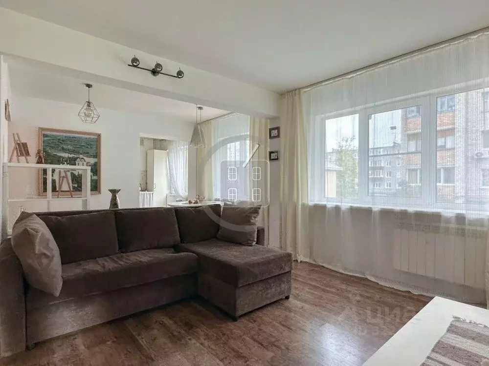 3-к кв. Калужская область, Калуга ул. Добровольского, 22 (59.2 м) - Фото 2