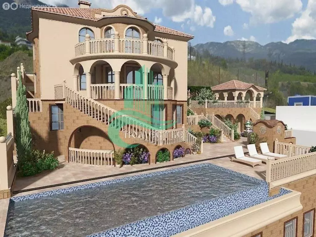 Дом в Гурзуф, Гурзуфское шоссе (826.5 м) - Фото 1