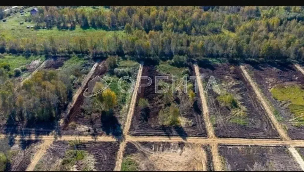 Участок в Тюменская область, Тюменский район Салаирский тракт, 14-й км ... - Фото 1