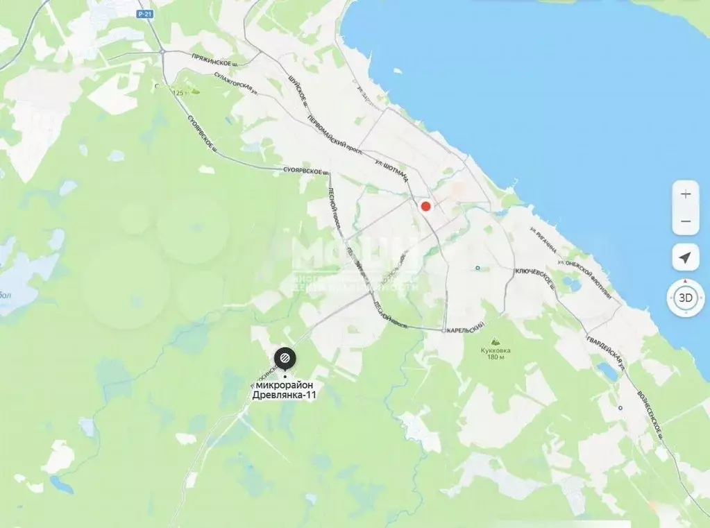 Участок в Карелия, Петрозаводск ул. Виктора Гудкова (10.0 сот.) - Фото 0