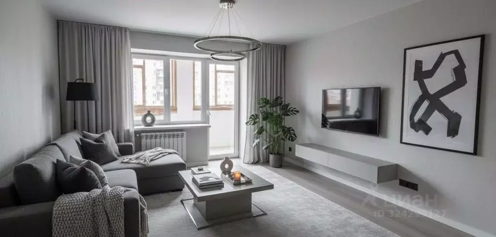 2-к кв. Пермский край, Пермь просп. Декабристов, 22 (52.9 м) - Фото 1