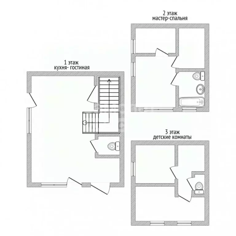 Таунхаус в Нижегородская область, Нижний Новгород Агрономическая ул., ... - Фото 1