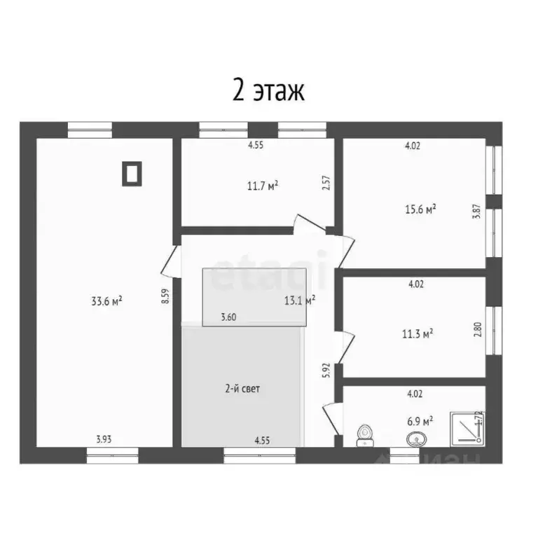 Дом в Красноярский край, Емельяново пгт ул. Затонская, 29 (196 м) - Фото 2