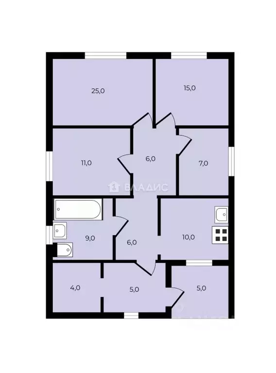 Дом в Калининградская область, Озерский муниципальный округ, пос. ... - Фото 2