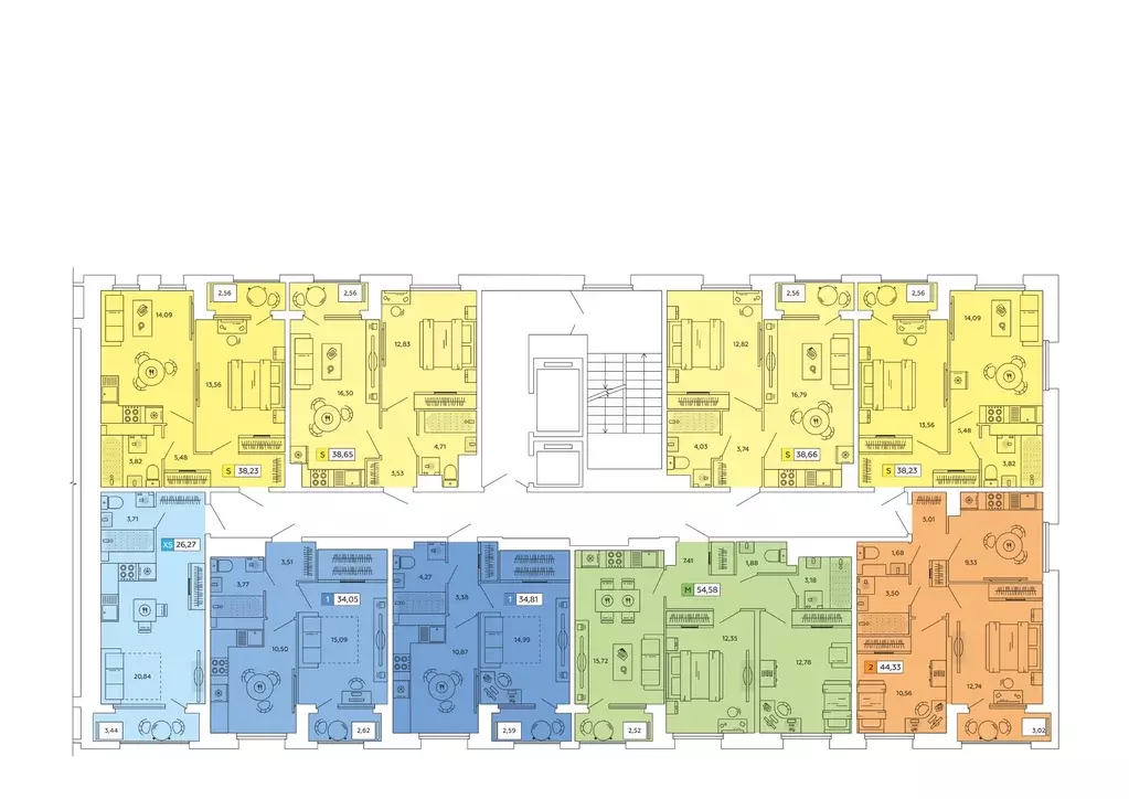 1-к кв. Архангельская область, Архангельск просп. Обводный Канал, 31 ... - Фото 2