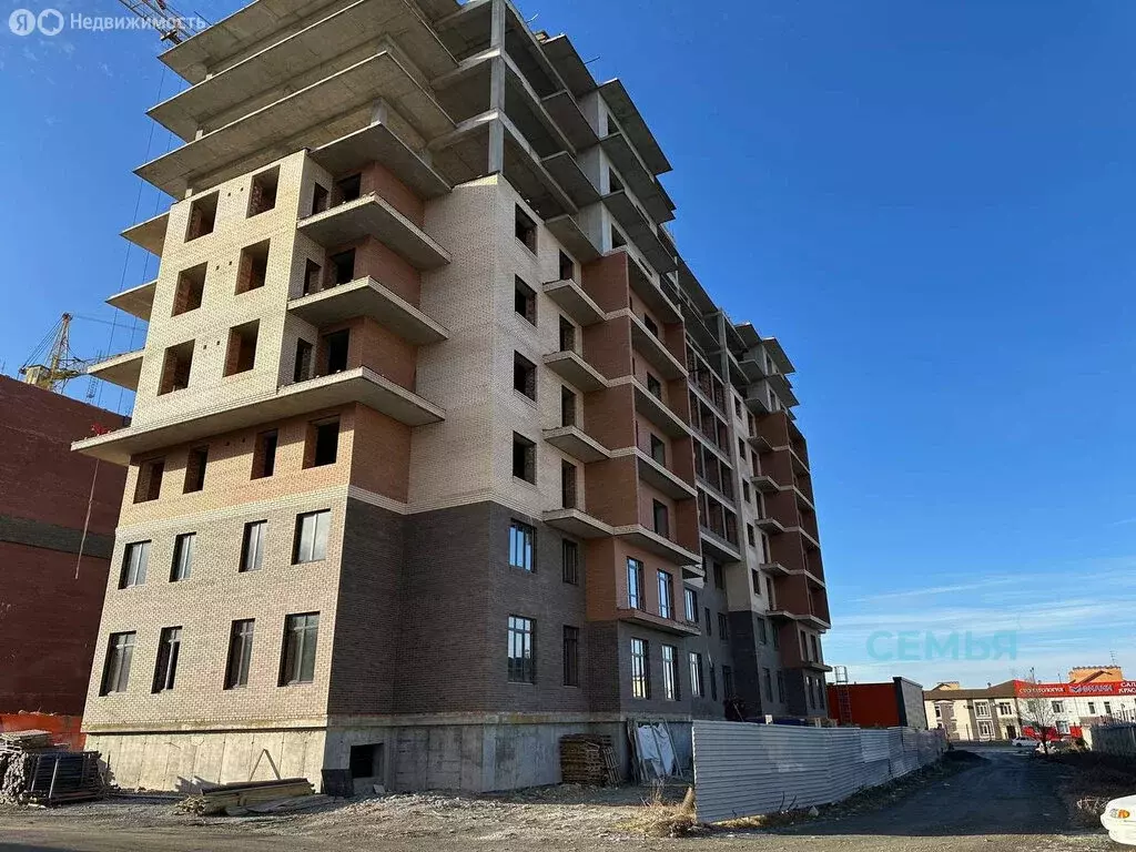 1-комнатная квартира: Владикавказ, улица Хаджи Мамсурова, 65 (49.22 м) - Фото 1