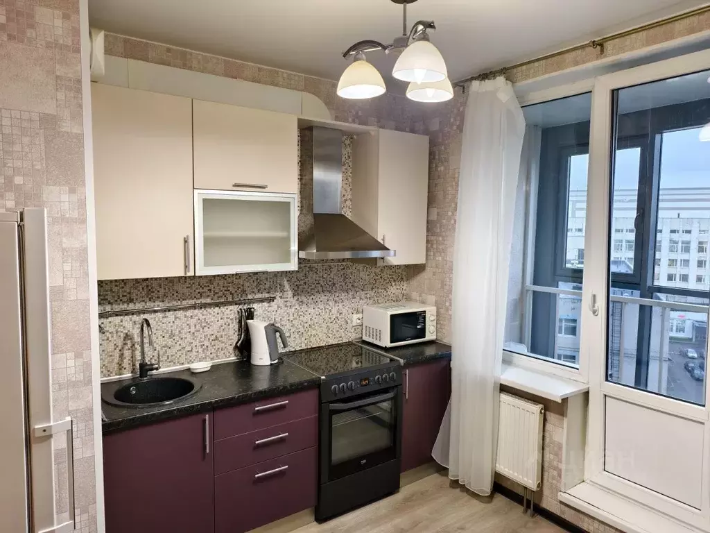 1-к кв. Санкт-Петербург просп. Обуховской обороны, 110К1 (39.0 м) - Фото 1