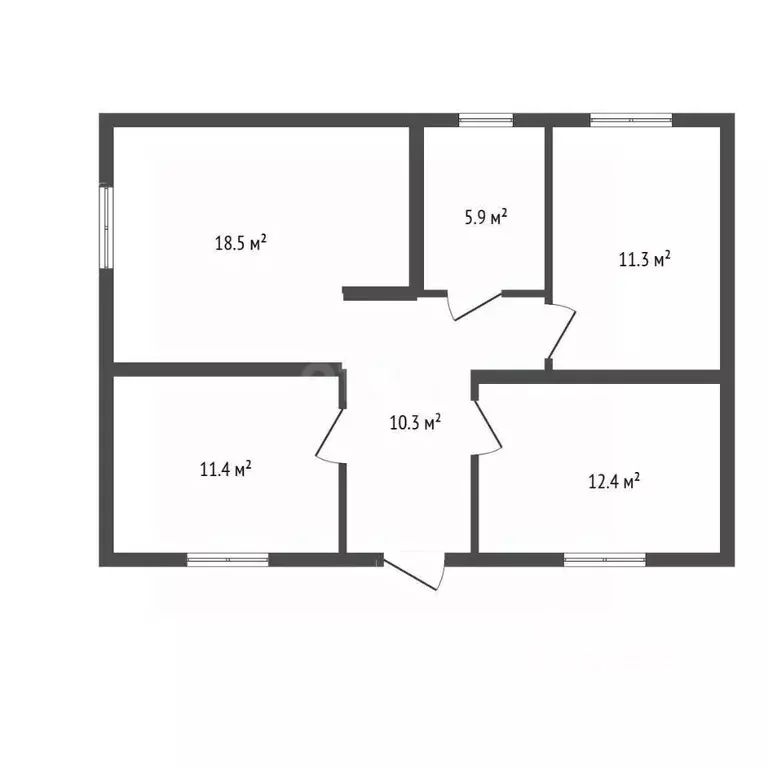 Дом в Воронежская область, Воронеж ул. Лесная, 88 (70 м) - Фото 1