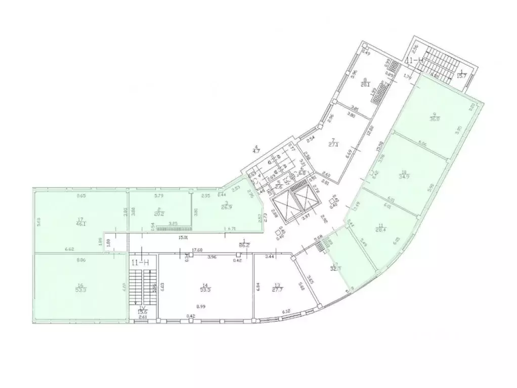 Офис в Санкт-Петербург Мельничная ул., 18 (265 м) - Фото 2