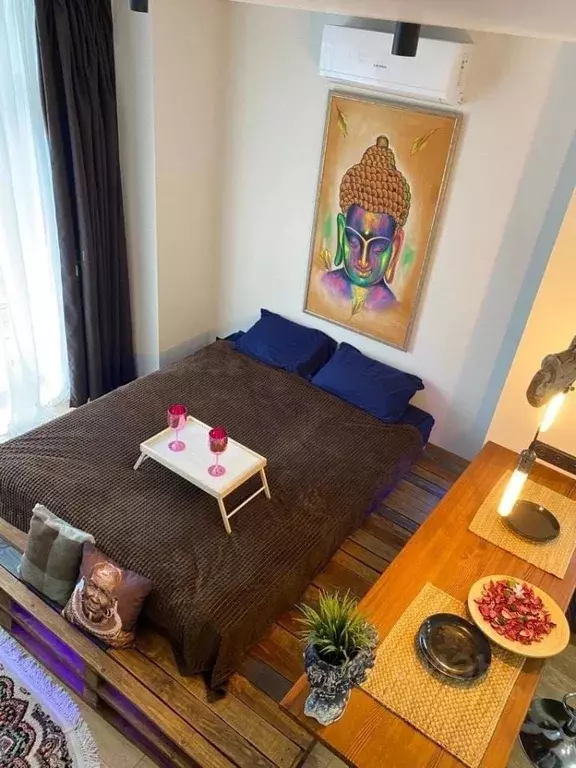 Студия Ростовская область, Ростов-на-Дону Северный мкр, бул. Комарова, ... - Фото 1