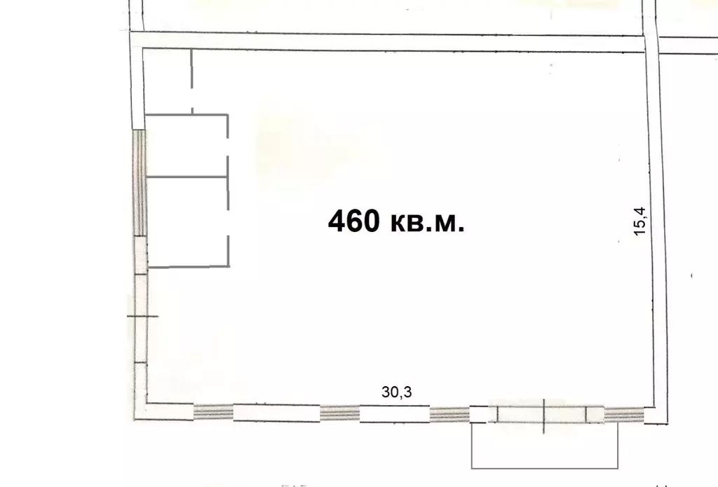 Склад в Тюменская область, Тюмень ул. Бакинских Комиссаров, 4с1 (460 ... - Фото 2