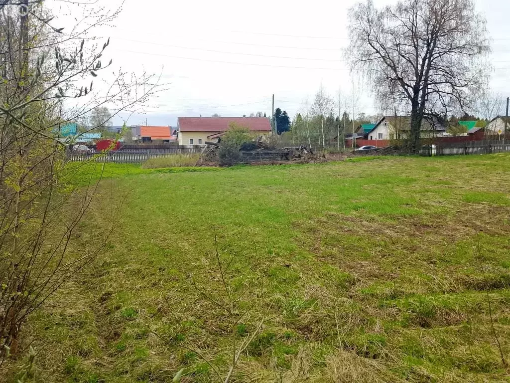 Участок в Пермский край, Соликамский муниципальный округ, деревня ... - Фото 0