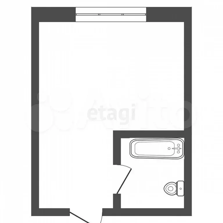 Квартира-студия, 22,5 м, 5/9 эт. - Фото 0