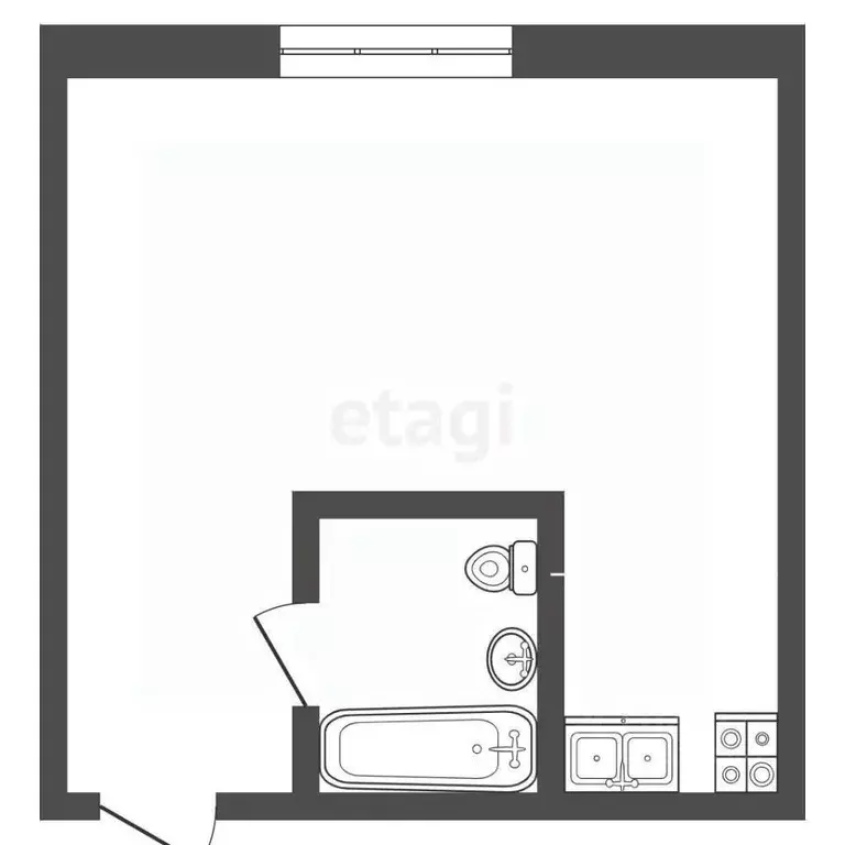 Студия Краснодарский край, Анапа Алексеевка мкр, ул. Ленинградская, 56 ... - Фото 2