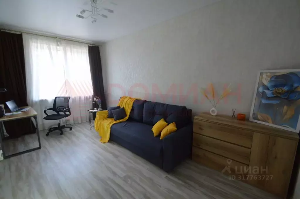 1-к кв. Ростовская область, Ростов-на-Дону ул. Нансена, 83с3 (35.0 м) - Фото 1