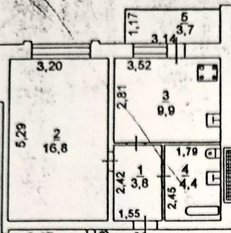 1-к кв. Ростовская область, Ростов-на-Дону Башкирская ул., 4а (40.0 м) - Фото 1