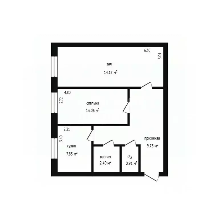 2-к кв. Дагестан, Дербент ул. 345-й Дагестанской Стрелковой Дивизии, ... - Фото 2