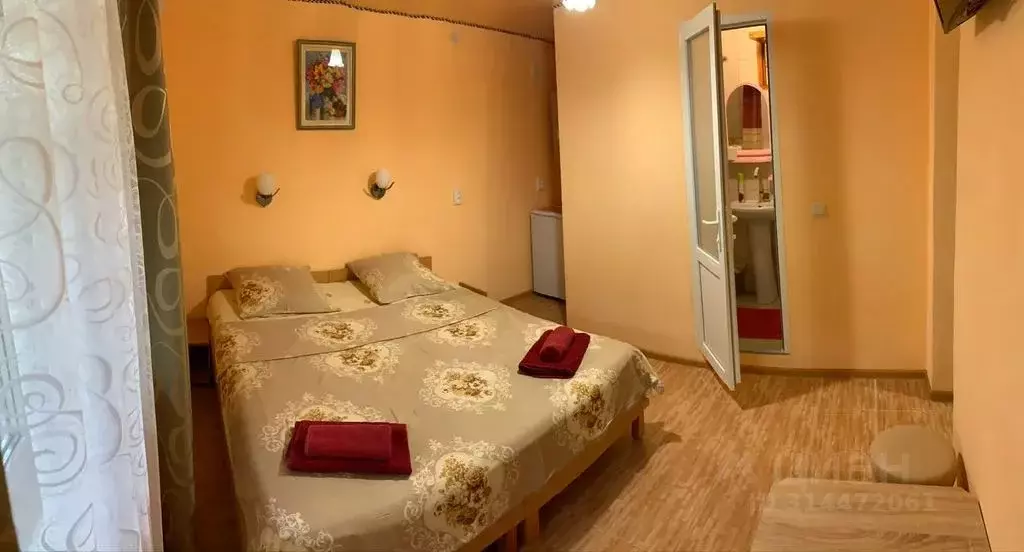 Комната Крым, Феодосия городской округ, с. Береговое ул. Черноморская, ... - Фото 0