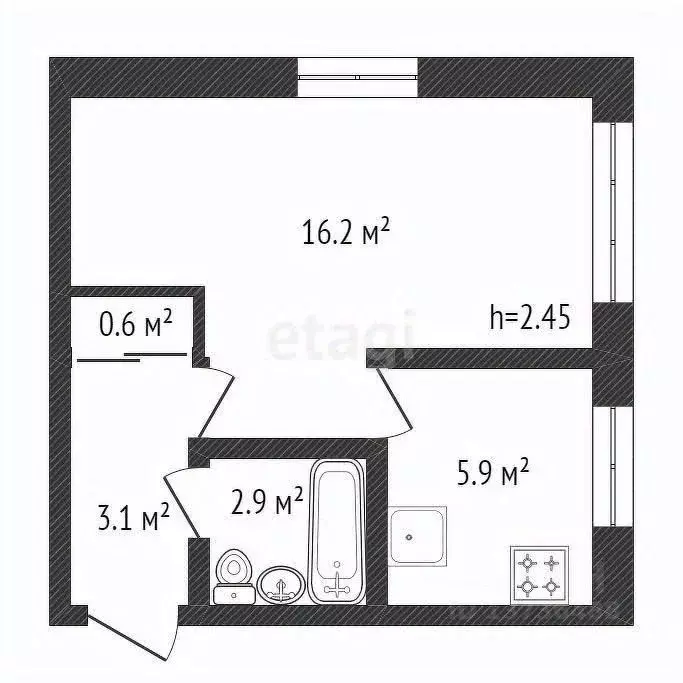 Студия Амурская область, Благовещенский район, с. Чигири Центральная ... - Фото 2