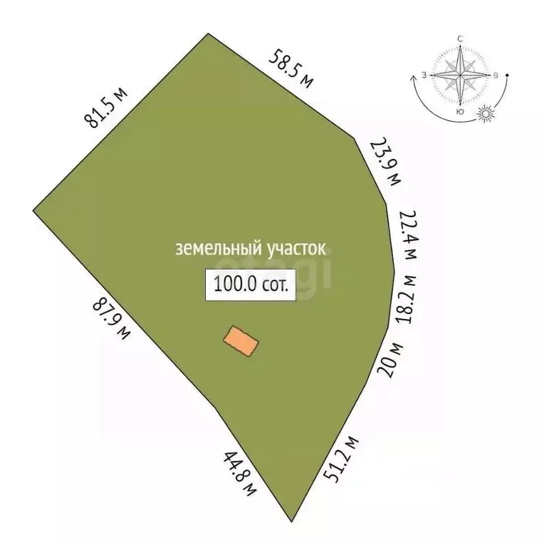 Участок в Ленинградская область, Гатчинский муниципальный округ, пос. ... - Фото 2