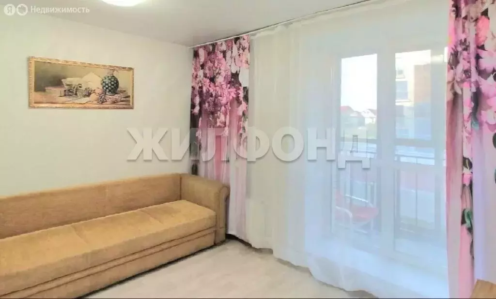 Квартира-студия: Новосибирск, улица Заслонова, 13/9 (21.7 м) - Фото 0