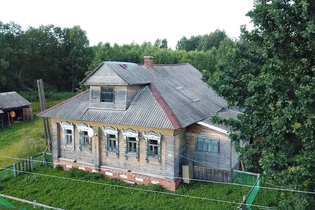 Дом в Ярославская область, Угличский район, Ильинское с/пос, д. ... - Фото 0