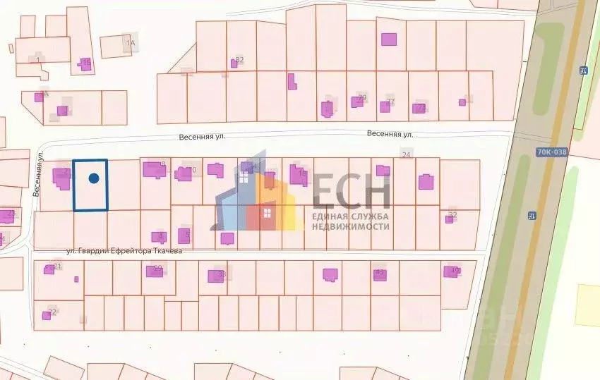 Участок в Тульская область, Щекино Весенняя ул. (16.65 сот.) - Фото 0